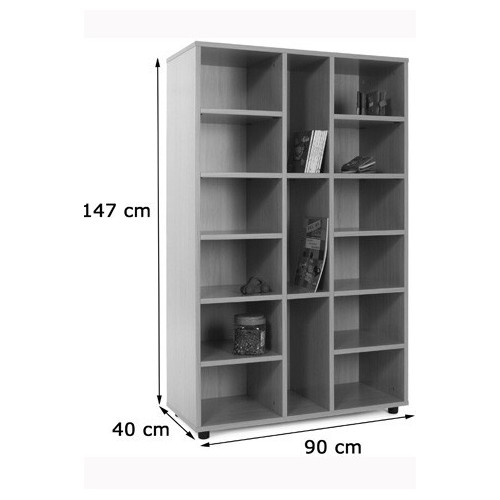 Mueble medio 15 casillas 2