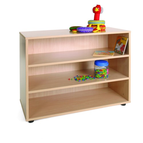 Mueble bajo estantería