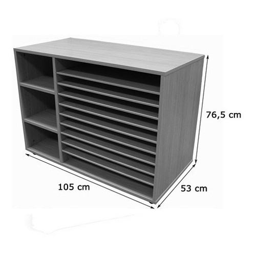 Mueble estateria y cartulinero bajo 2