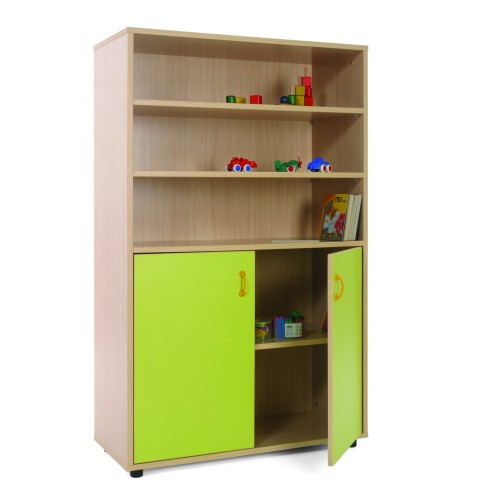 Mueble medio armario y estantería