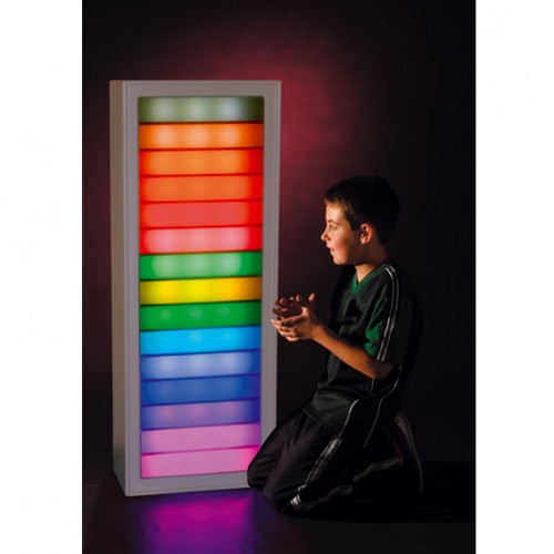 Escalera de color, Paneles interactivos,sala multisensorial