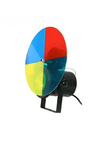 Foco de luz multicolor, Estimulación visual y luces,sala