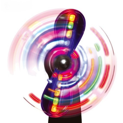 Ventilador magico, Estimulación visual y luces,sala