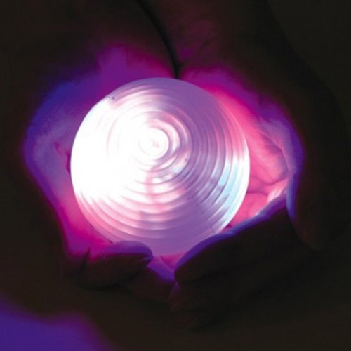 Pelota magica a pilas, Estimulación visual y luces,sala