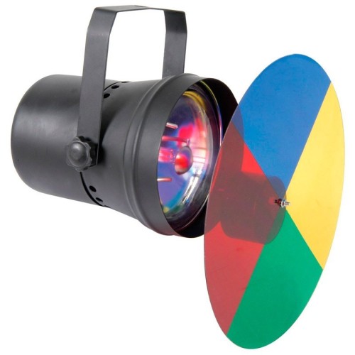 Foco de luz multicolor, Estimulación visual y luces,sala