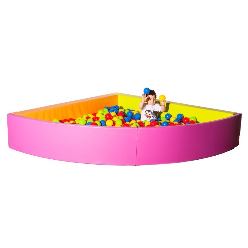 Piscina de bolas de pared