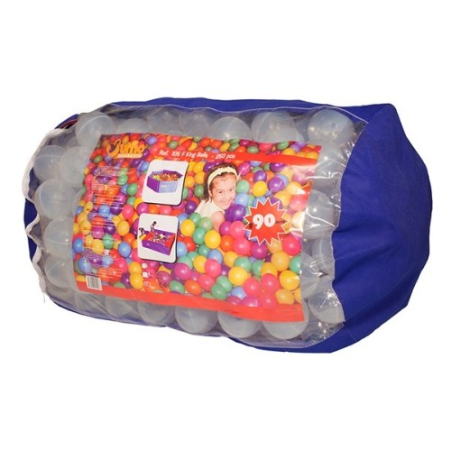 Saco de bolas transparente