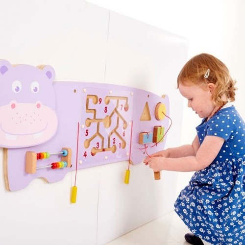 Juguete de pared hipopotamo