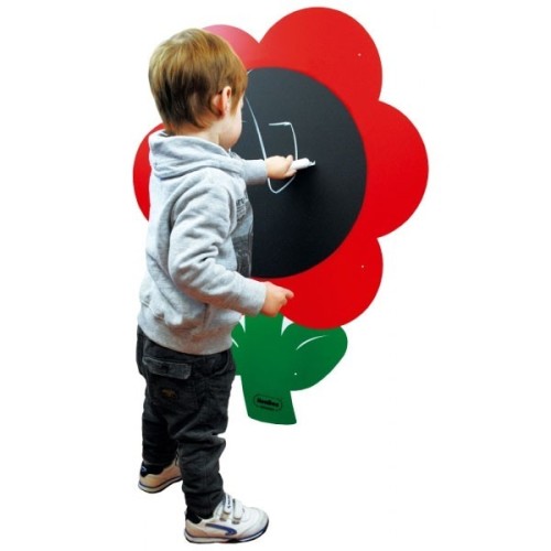 Pizarra gigante flor magnetica