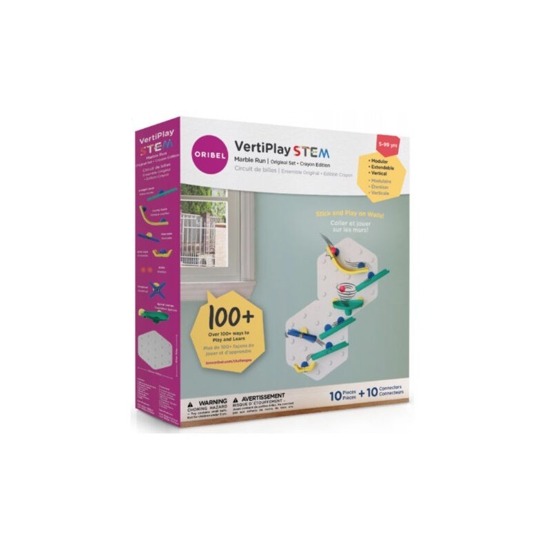 Vertiplay stem crayon set 2 bases y accesorios