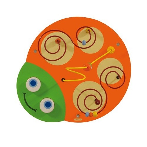 Elemento de pared cabeza de gusano